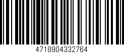 Código de barras (EAN, GTIN, SKU, ISBN): '4718904332764'