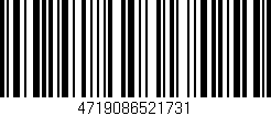 Código de barras (EAN, GTIN, SKU, ISBN): '4719086521731'