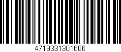 Código de barras (EAN, GTIN, SKU, ISBN): '4719331301606'