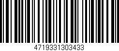 Código de barras (EAN, GTIN, SKU, ISBN): '4719331303433'