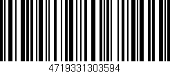 Código de barras (EAN, GTIN, SKU, ISBN): '4719331303594'
