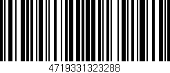 Código de barras (EAN, GTIN, SKU, ISBN): '4719331323288'