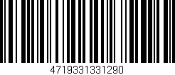 Código de barras (EAN, GTIN, SKU, ISBN): '4719331331290'