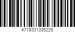 Código de barras (EAN, GTIN, SKU, ISBN): '4719331335229'