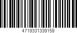 Código de barras (EAN, GTIN, SKU, ISBN): '4719331339159'