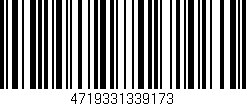 Código de barras (EAN, GTIN, SKU, ISBN): '4719331339173'