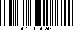 Código de barras (EAN, GTIN, SKU, ISBN): '4719331347246'