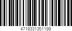 Código de barras (EAN, GTIN, SKU, ISBN): '4719331351199'