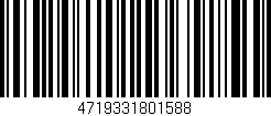 Código de barras (EAN, GTIN, SKU, ISBN): '4719331801588'