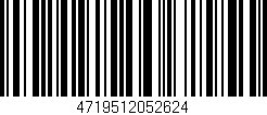Código de barras (EAN, GTIN, SKU, ISBN): '4719512052624'