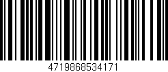 Código de barras (EAN, GTIN, SKU, ISBN): '4719868534171'