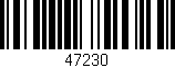 Código de barras (EAN, GTIN, SKU, ISBN): '47230'