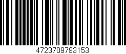 Código de barras (EAN, GTIN, SKU, ISBN): '4723709793153'