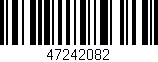 Código de barras (EAN, GTIN, SKU, ISBN): '47242082'