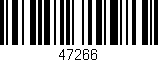 Código de barras (EAN, GTIN, SKU, ISBN): '47266'