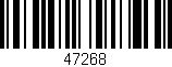 Código de barras (EAN, GTIN, SKU, ISBN): '47268'