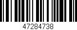 Código de barras (EAN, GTIN, SKU, ISBN): '47284738'