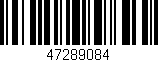 Código de barras (EAN, GTIN, SKU, ISBN): '47289084'