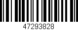 Código de barras (EAN, GTIN, SKU, ISBN): '47293828'