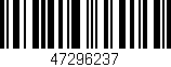 Código de barras (EAN, GTIN, SKU, ISBN): '47296237'