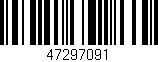 Código de barras (EAN, GTIN, SKU, ISBN): '47297091'