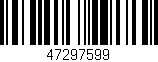 Código de barras (EAN, GTIN, SKU, ISBN): '47297599'