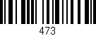 Código de barras (EAN, GTIN, SKU, ISBN): '473'