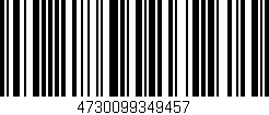 Código de barras (EAN, GTIN, SKU, ISBN): '4730099349457'