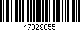 Código de barras (EAN, GTIN, SKU, ISBN): '47329055'