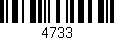 Código de barras (EAN, GTIN, SKU, ISBN): '4733'