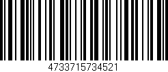 Código de barras (EAN, GTIN, SKU, ISBN): '4733715734521'