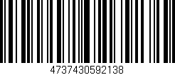 Código de barras (EAN, GTIN, SKU, ISBN): '4737430592138'