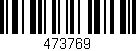 Código de barras (EAN, GTIN, SKU, ISBN): '473769'