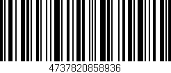 Código de barras (EAN, GTIN, SKU, ISBN): '4737820858936'