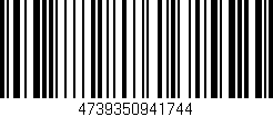 Código de barras (EAN, GTIN, SKU, ISBN): '4739350941744'