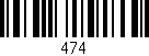 Código de barras (EAN, GTIN, SKU, ISBN): '474'