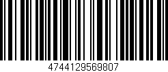 Código de barras (EAN, GTIN, SKU, ISBN): '4744129569807'
