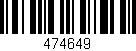 Código de barras (EAN, GTIN, SKU, ISBN): '474649'