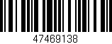 Código de barras (EAN, GTIN, SKU, ISBN): '47469138'