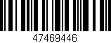 Código de barras (EAN, GTIN, SKU, ISBN): '47469446'