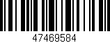 Código de barras (EAN, GTIN, SKU, ISBN): '47469584'