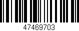 Código de barras (EAN, GTIN, SKU, ISBN): '47469703'
