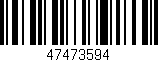 Código de barras (EAN, GTIN, SKU, ISBN): '47473594'