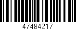Código de barras (EAN, GTIN, SKU, ISBN): '47484217'