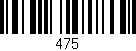 Código de barras (EAN, GTIN, SKU, ISBN): '475'