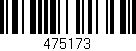 Código de barras (EAN, GTIN, SKU, ISBN): '475173'