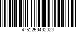 Código de barras (EAN, GTIN, SKU, ISBN): '4752253482923'