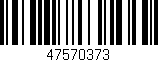 Código de barras (EAN, GTIN, SKU, ISBN): '47570373'