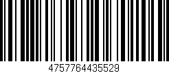 Código de barras (EAN, GTIN, SKU, ISBN): '4757764435529'