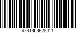 Código de barras (EAN, GTIN, SKU, ISBN): '4761603628911'